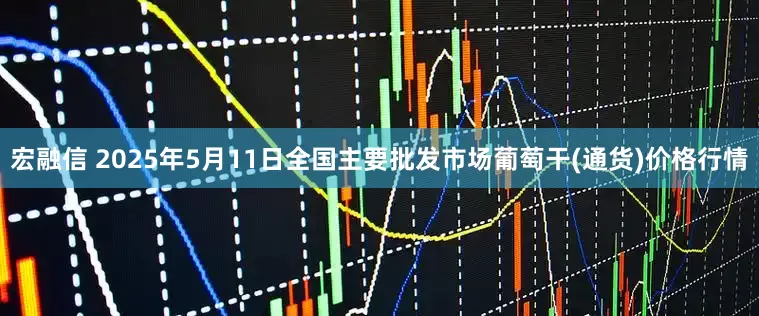 宏融信 2025年5月11日全国主要批发市场葡萄干(通货)价格行情