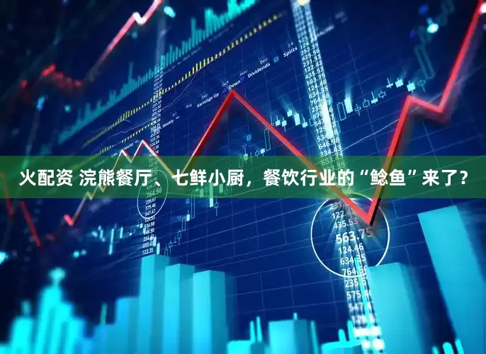 火配资 浣熊餐厅、七鲜小厨，餐饮行业的“鲶鱼”来了？